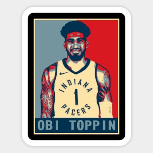 Indiana Pacers Obi Toppin Sticker